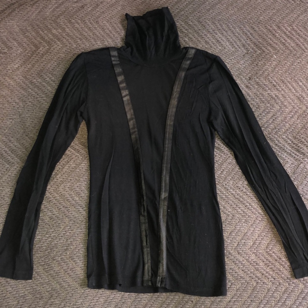 Black turtleneck